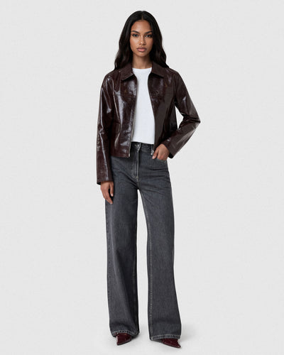 Loose Fit Mid-Rise Jeans In Cotton-Rich Denim
