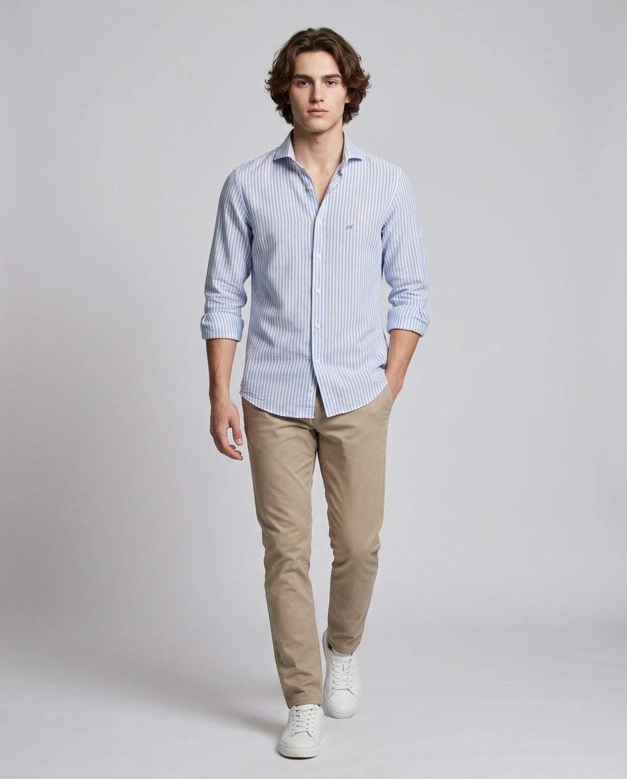 Shirt Casual Man Sport (Slim)