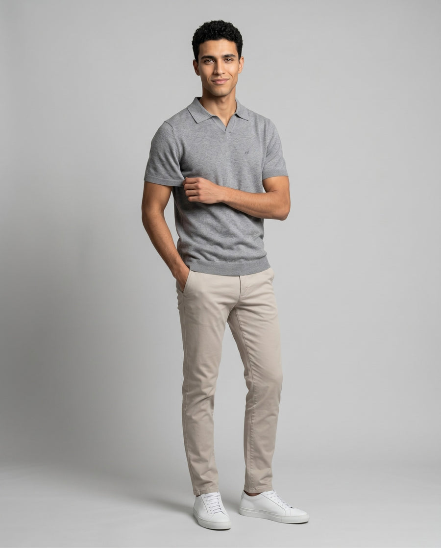 Polo Sweater Man Casual
