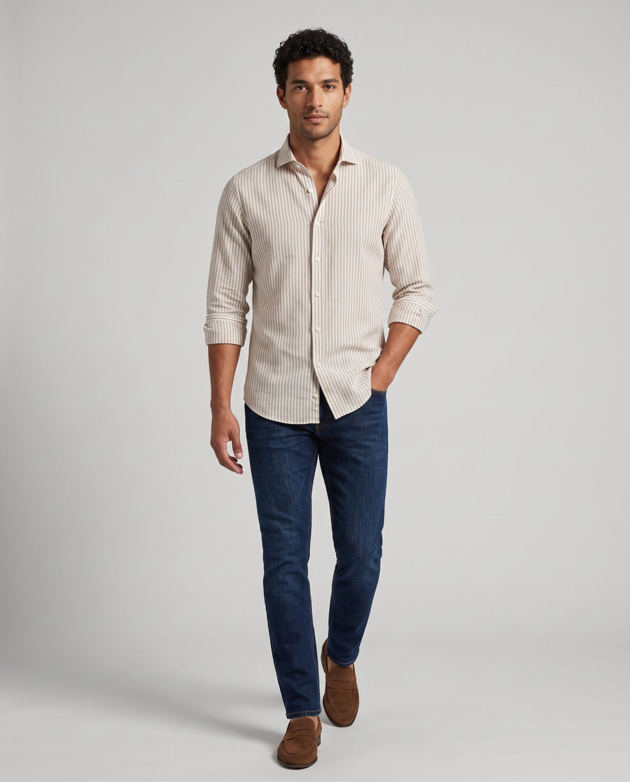 Shirt Casual Man Sport (Slim)