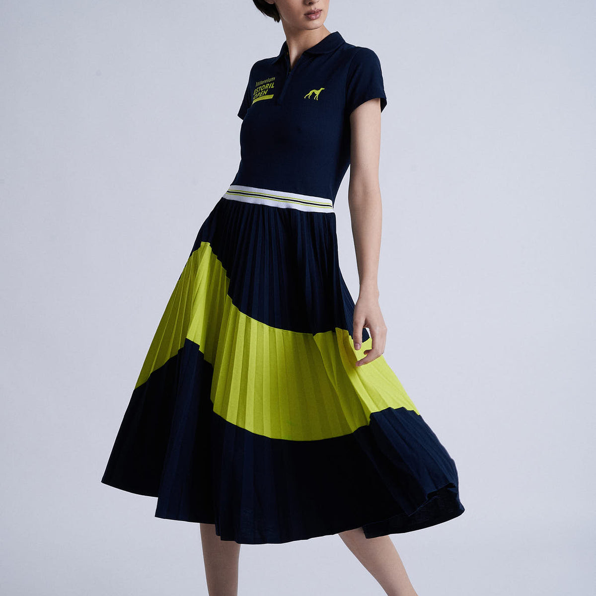 Sacoor & Millenium Estoril Open Woman piquet dress – Sacoor Brothers ...