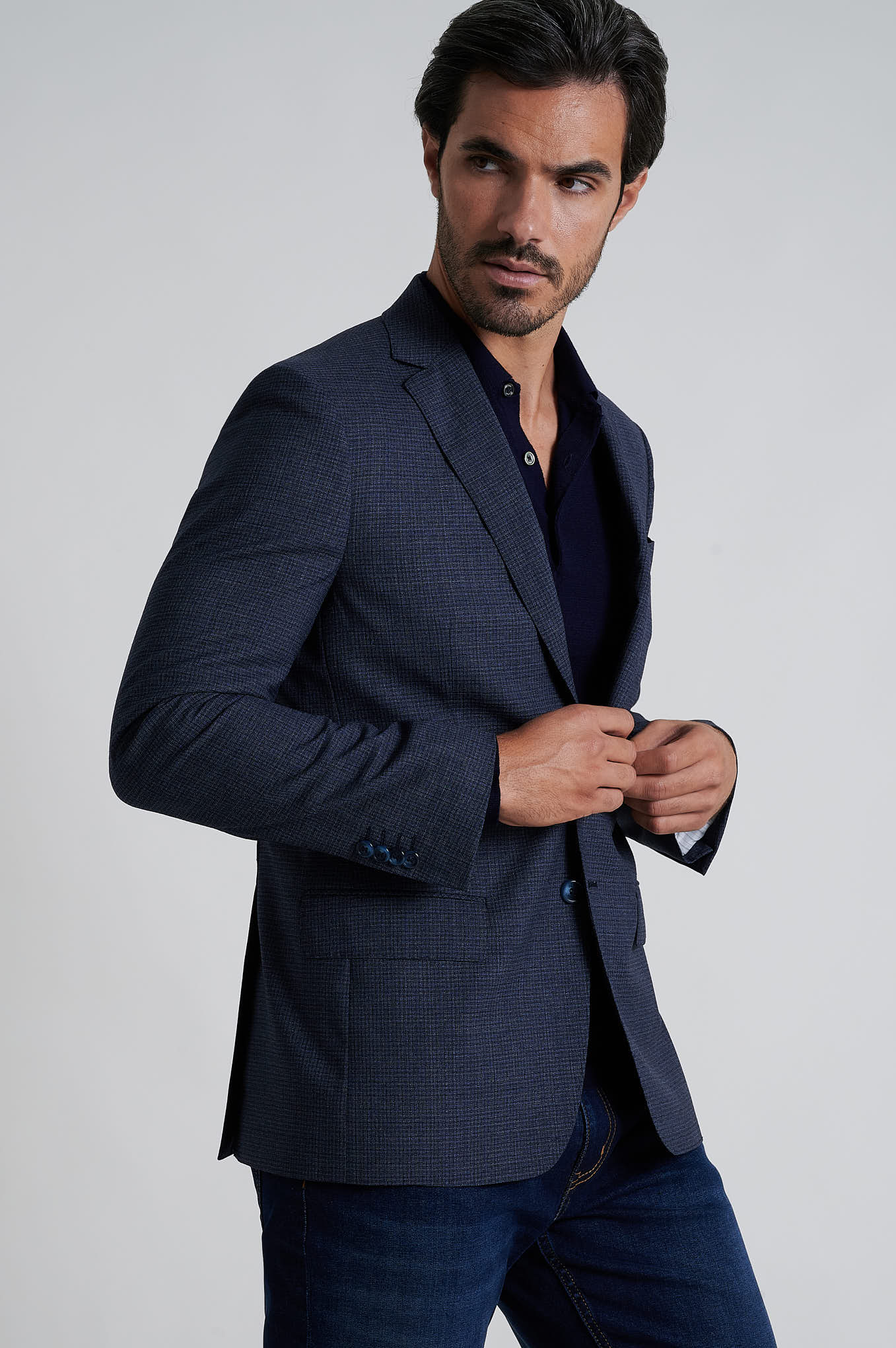 Slim fit blazer for men hotsell