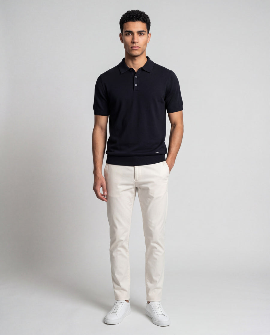 Polo Sweater Man Casual
