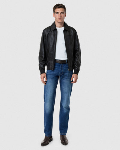 Regular Fit Medium-Waist Jeans In Cotton Blend