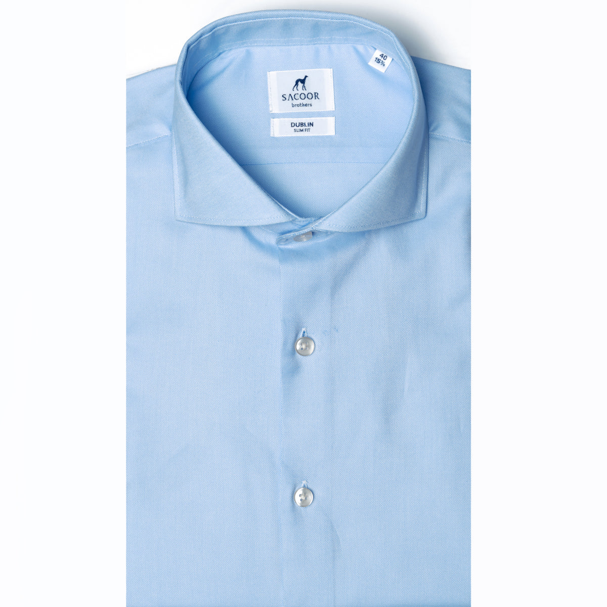 Slim fit Oxford formal shirt – Sacoor Brothers Malaysia